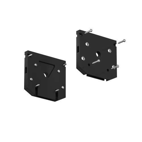 TR2017-BK Торцевая заглушка трека SLOTT, черная, алюминий фото 3