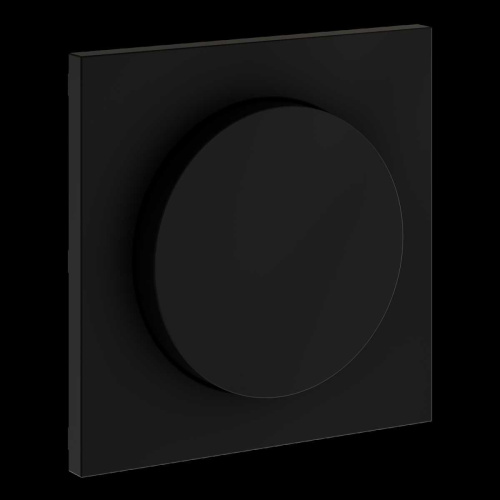 Накладка для светорегулятора поворотно-нажимного S70 (черный матовый) Voltum VLS002008 Накладка для светорегулятора поворотно-нажимного S70 (черный матовый) Voltum VLS002008