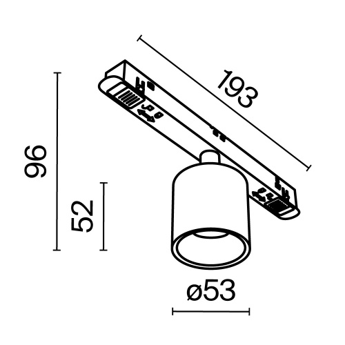 Трековый светильник Technical TR132-2-7W3K-W фото 10