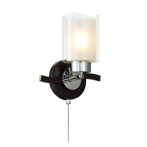 Citilux Фортуна CL156312 Бра с выключателем Венге Хром Citilux Фортуна CL156312 Бра с выключателем Венге Хром