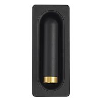 SL6238.401.01 Светильник настенный ST-Luce черный/черный,латунь LED 1*3W 4000K PARILLA