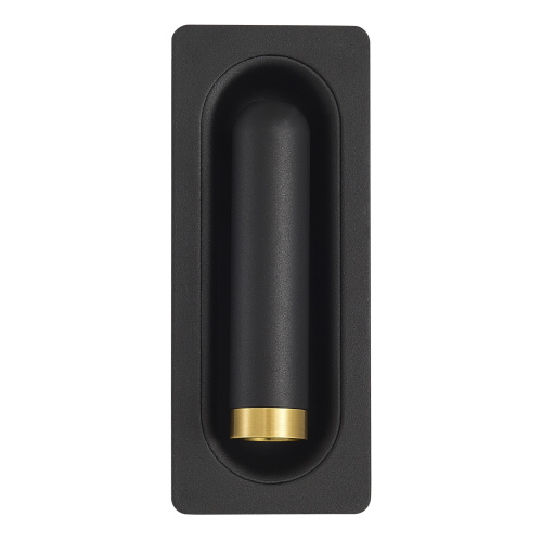 SL6238.401.01 Светильник настенный ST-Luce черный/черный,латунь LED 1*3W 4000K PARILLA