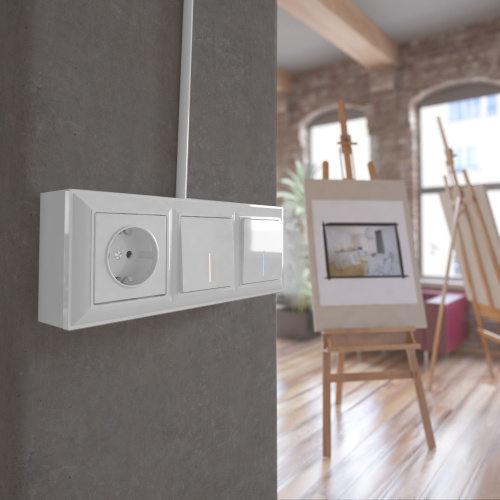 Коробка для накладного монтажа белый W8000001 фото 2 Коробка для накладного монтажа белый W8000001 фото 2