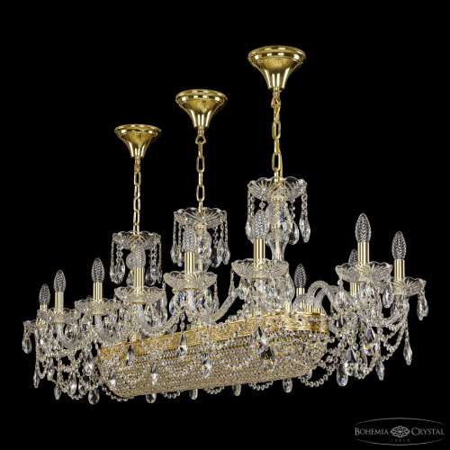 Люстра хрустальная 1453/14/195/1000 G Bohemia Ivele Crystal (Богемия Ивеле Кристалл) фото 4 Люстра хрустальная 1453/14/195/1000 G Bohemia Ivele Crystal (Богемия Ивеле Кристалл) фото 4