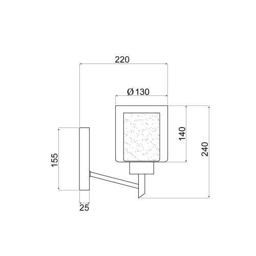 Бра Vele Luce Felice VL1425W01 фото 3 Бра Vele Luce Felice VL1425W01 фото 3