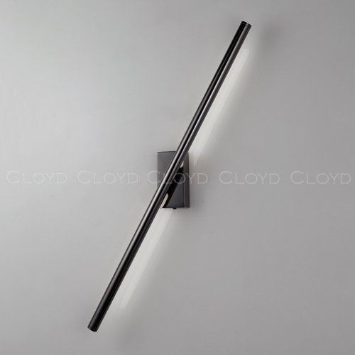 Бра Cloyd LINEAS-A W1 / выс. 60 см- 4000K - черный блестящий (арт.20454) Бра Cloyd LINEAS-A W1 / выс. 60 см- 4000K - черный блестящий (арт.20454)