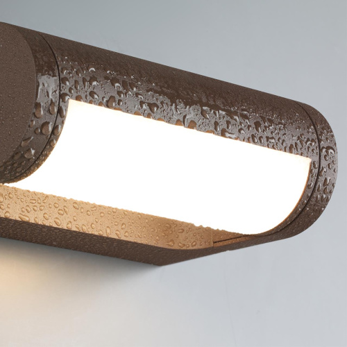 7118/12WL NATURE ODL25 667 Настенный светильник коричневый/металл IP65 LED 12W 450Лм 3000K 140° 220-240V TWINSET фото 6