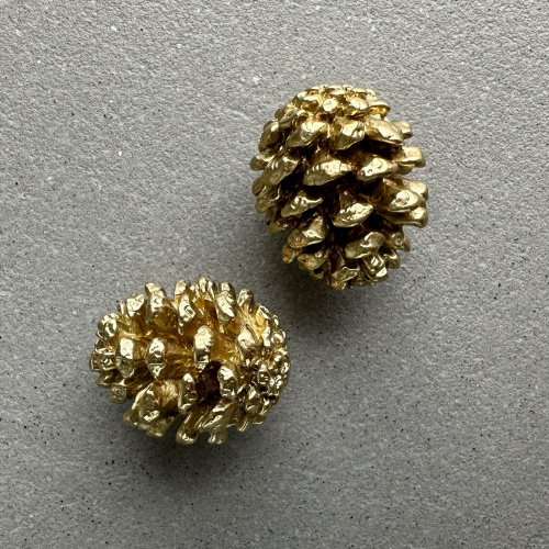 Ручка-кнопка MOS005 brass фото 4