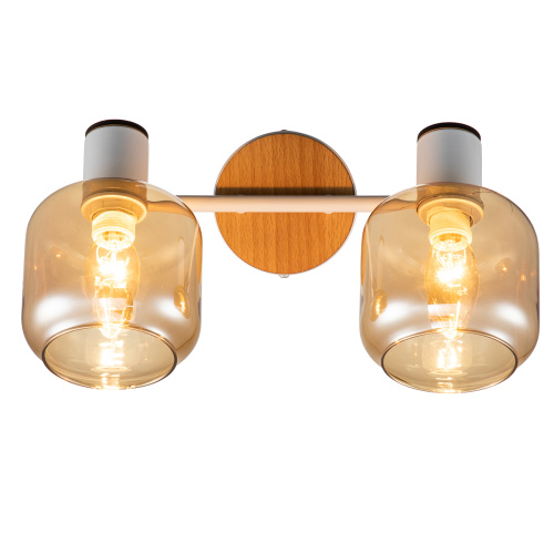 Спот Escada 10177/2A E14*40W White/Chrome/Wood фото 4 Спот Escada 10177/2A E14*40W White/Chrome/Wood фото 4