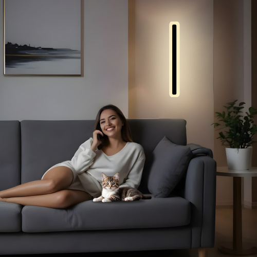 Citilux Тринити CL238561 Настенный светодиодный светильник Чёрный фото 7 Citilux Тринити CL238561 Настенный светодиодный светильник Чёрный фото 7