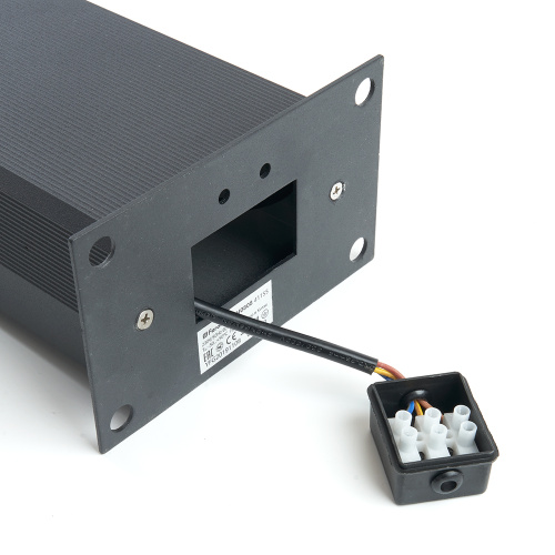 Светильник садово-парковый Feron DH0808, столб,  E27 230V, черный фото 6