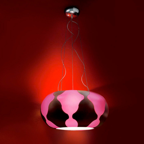 Подвесной светильник FLAN Fucsia/Marrone фото 2