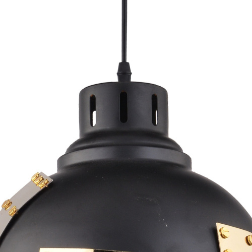 Подвесной светильник Arte Lamp EURICA A6024SP-1BK фото 4 Подвесной светильник Arte Lamp EURICA A6024SP-1BK фото 4