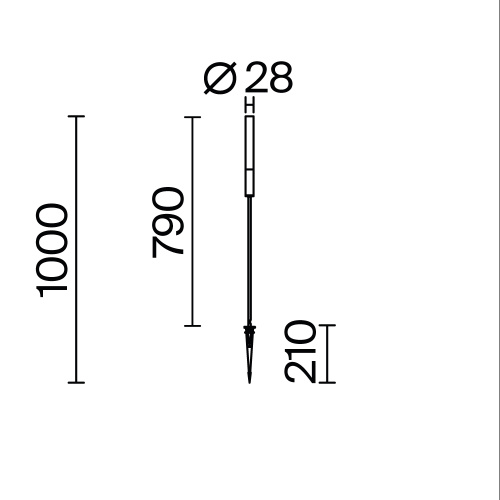 Ландшафтный светильник Outdoor O510FL-L3B3K1 фото 3 Ландшафтный светильник Outdoor O510FL-L3B3K1 фото 3