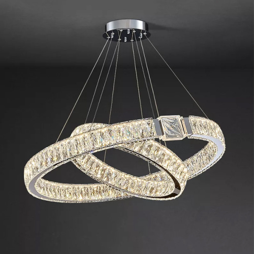 Люстра D8010P/2R/D800+600 silver фото 7 Люстра D8010P/2R/D800+600 silver фото 7