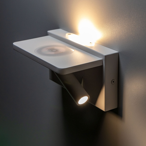 Citilux Декарт CL704370 LED USB QI Светильник поворотный Белый фото 20 Citilux Декарт CL704370 LED USB QI Светильник поворотный Белый фото 20