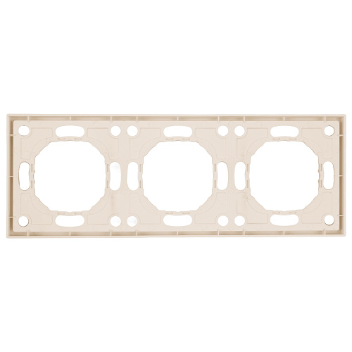 Рамка STEKKER, PFR00-5003-08 3-местная, серия Эмили, кашемир, soft touch фото 5