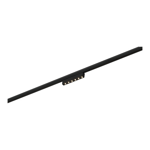 ST666.436.05 Магнитный трековый светильник Черный LED 1*5W 3000K 220Lm Ra>90  IP20 L100xW10xH18 24V SUPER5 фото 6