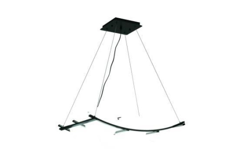 Люстра подвесная Alfa Light F3524-09 White+Black E27*6