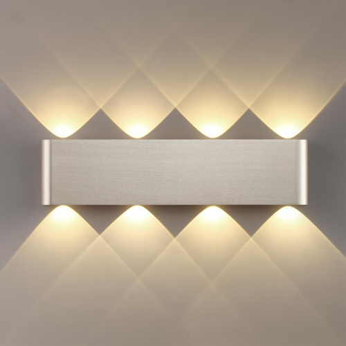 7106/8WL HIGHTECH ODL26 441 Настенный светильник матовый никель/металл IP20 LED 8W 3000K 220V MAGNUM 7106/8WL HIGHTECH ODL26 441 Настенный светильник матовый никель/металл IP20 LED 8W 3000K 220V MAGNUM