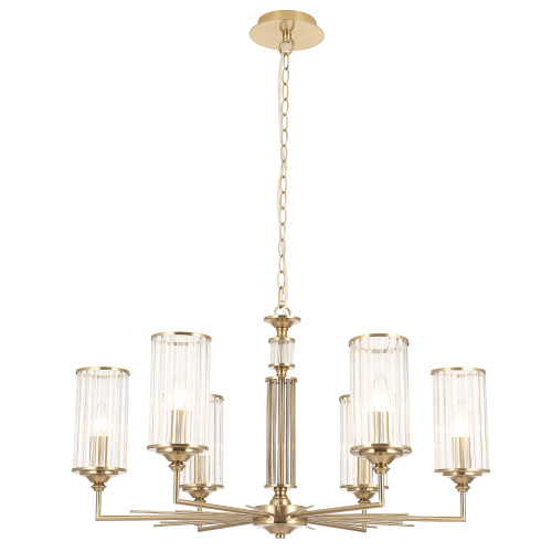 Crystal Lux Люстра Crystal Lux GLORIA SP6 BRASS