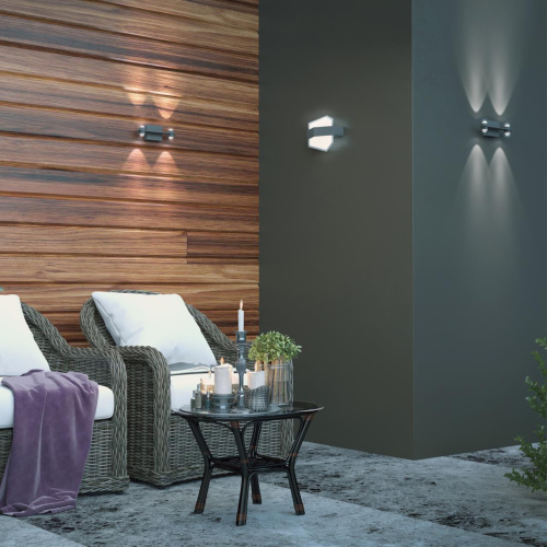 358574 STREET NT21 728 темно-серый Ландшафтный настенный светильник IP54 LED 4000K 12W 85-265V KAIMAS фото 2 358574 STREET NT21 728 темно-серый Ландшафтный настенный светильник IP54 LED 4000K 12W 85-265V KAIMAS фото 2