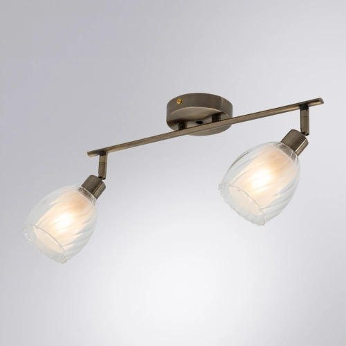 Спот Arte Lamp BIHAM A3184PL-2AB фото 2 Спот Arte Lamp BIHAM A3184PL-2AB фото 2