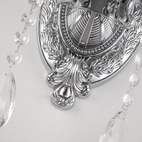 Бра с хрустальными подвесками AL7801B10/2/175 A Ni Bohemia Ivele Crystal (Богемия Ивеле Кристалл) фото 2