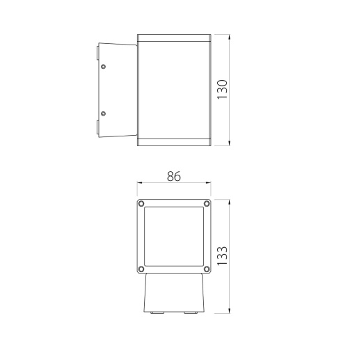 Настенный фонарь Natural Concepts, Арт. NC-803471-DG фото 4