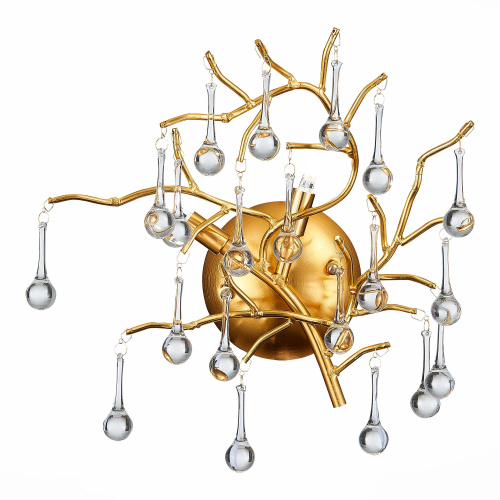 SL1651.201.02 Бра ST-Luce Золотистый/Золотистый G9 2*5W ANZIO фото 3