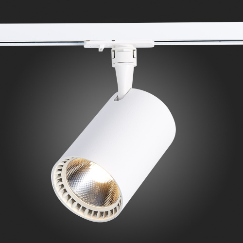 ST351.536.30.24 Св-к трек. Белый LED 1*30W 3000K 2 700Lm Ra?80 24° IP20 L139xW89xH194 100-240V BASE фото 3