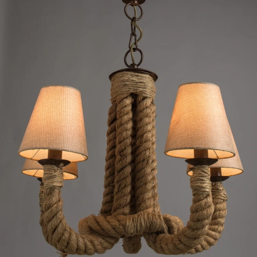 Подвесная люстра Arte Lamp CORDA A8958LM-5BR фото 2 Подвесная люстра Arte Lamp CORDA A8958LM-5BR фото 2