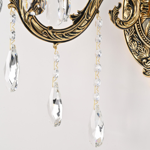 Бра с хрустальными подвесками AL7901B10/2/175 B GB Bohemia Ivele Crystal (Богемия Ивеле Кристалл) фото 2