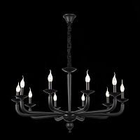 SL1114.403.10 Люстра подвесная ST-Luce Черный E14 10*40W FORTEZA