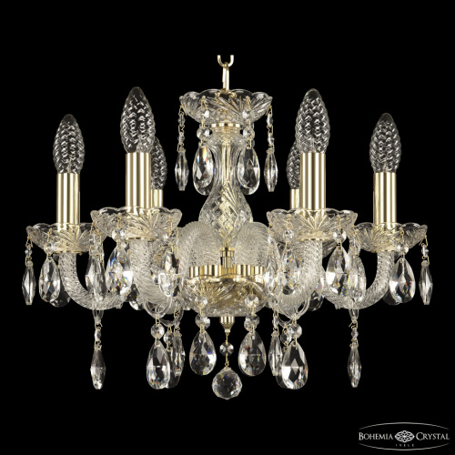 Люстра хрустальная 117/6/141 G Bohemia Ivele Crystal (Богемия Ивеле Кристалл) фото 2 Люстра хрустальная 117/6/141 G Bohemia Ivele Crystal (Богемия Ивеле Кристалл) фото 2