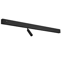 810657 Светильник настенный FIUME SPOT 230V LED 10W 270LM 100G (Back light)+7W(Spot light) 460LM 24G ЧЕРНЫЙ 4000K