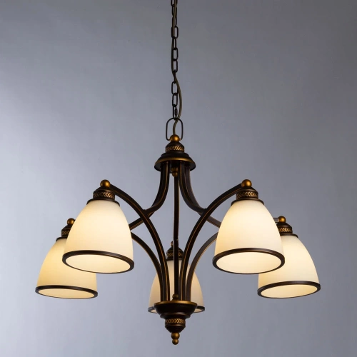 Подвесная люстра Arte Lamp BONITO A9518LM-5BA фото 2 Подвесная люстра Arte Lamp BONITO A9518LM-5BA фото 2