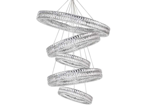Вертикальная композиция Newport 8550 из пяти колец хром №172 S8550_172CH Вертикальная композиция Newport 8550 из пяти колец хром №172 S8550_172CH