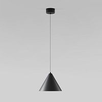 Светильник подвесной светодиодный Conus 16W 4000K черный 50316 LED