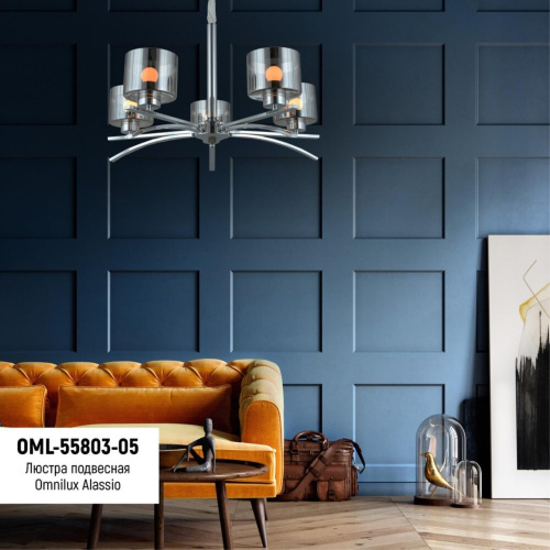 Люстра подвесная OML-55803-05 фото 4