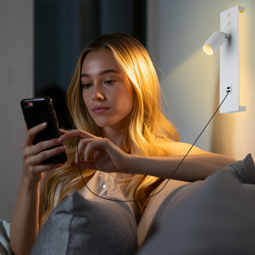 Citilux Декарт CL704460 LED USB Светильник с выключателем Белый фото 15 Citilux Декарт CL704460 LED USB Светильник с выключателем Белый фото 15