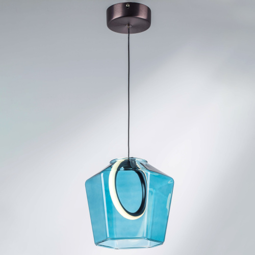 796115 Люстра CARAMELLO LED 6W 110LM КОФЕЙНЫЙ/ГОЛУБОЙ 3000K фото 4 796115 Люстра CARAMELLO LED 6W 110LM КОФЕЙНЫЙ/ГОЛУБОЙ 3000K фото 4