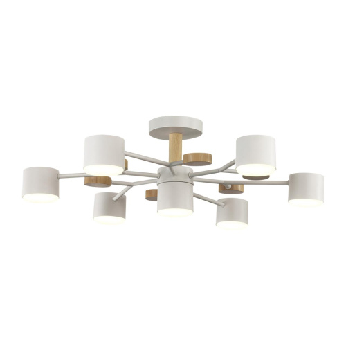8195/7C COMFI LN26 336 белый, металл/дерево/пластик Потолочный светильник LED GX53 7*9W 220V RONDO фото 6 8195/7C COMFI LN26 336 белый, металл/дерево/пластик Потолочный светильник LED GX53 7*9W 220V RONDO фото 6