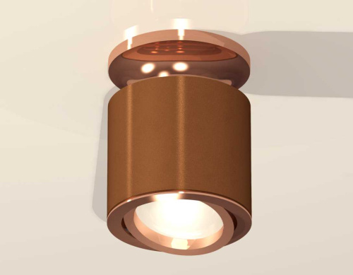 Комплект накладного светильника Ambrella light Techno Spot XS7404140 SCF/PPG кофе песок/золото розовое полированное (N7930, C7404, N7005) фото 2