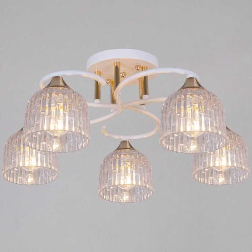 Потолочная люстра Reluce 16360-0.3-05 WH+FG Потолочная люстра Reluce 16360-0.3-05 WH+FG