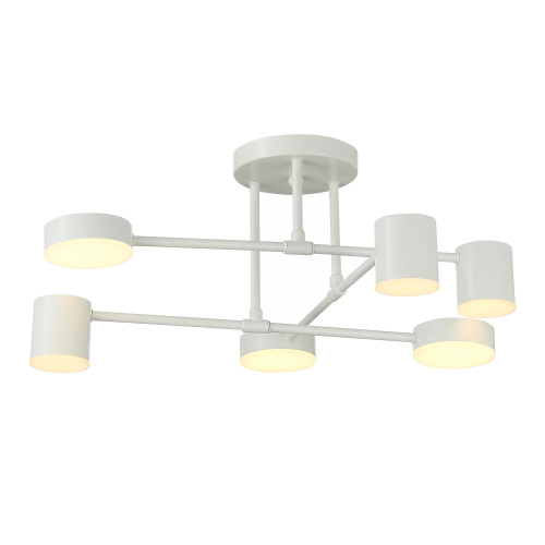 SLE201052-06 Светильник потолочный Белый/Белый LED 6*7W 4000K NOBEL фото 14