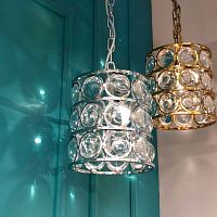 Подвесной светильник Cloyd VALENT P1 / Ø22 см - хром (арт.10580)