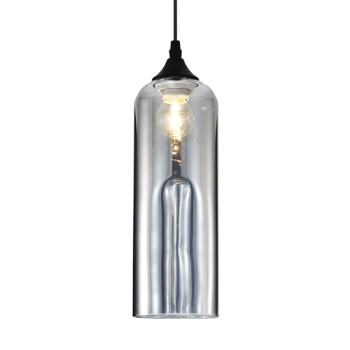 Подвесной светильник Escada 2110/1S E27*40W Black/Smoke фото 3 Подвесной светильник Escada 2110/1S E27*40W Black/Smoke фото 3