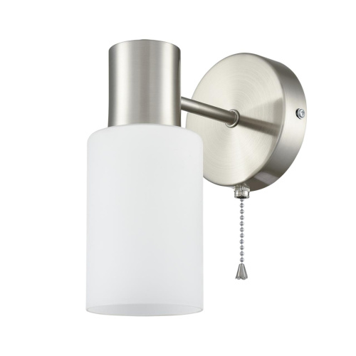 8099/1W COMFI LN26 105 никель/белый металл/стекло Бра Е14 1*40W 220V MAVE 8099/1W COMFI LN26 105 никель/белый металл/стекло Бра Е14 1*40W 220V MAVE