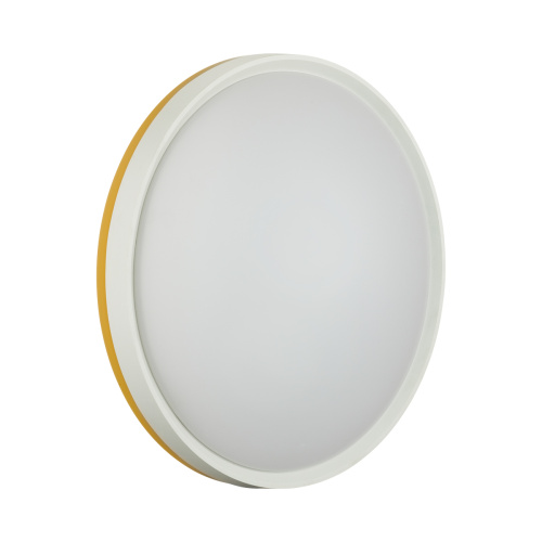 7709/DL COLOR SN 154 Светильник пластик/белый/желтый LED 48Вт 4000К D420 IP43 KEZO YELLOW 7709/DL COLOR SN 154 Светильник пластик/белый/желтый LED 48Вт 4000К D420 IP43 KEZO YELLOW